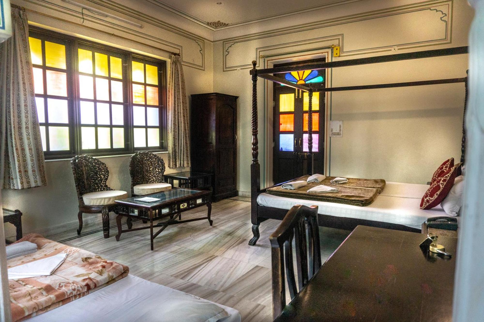 Krishna Palace - A Heritage Hotel Dźajpur Zewnętrze zdjęcie